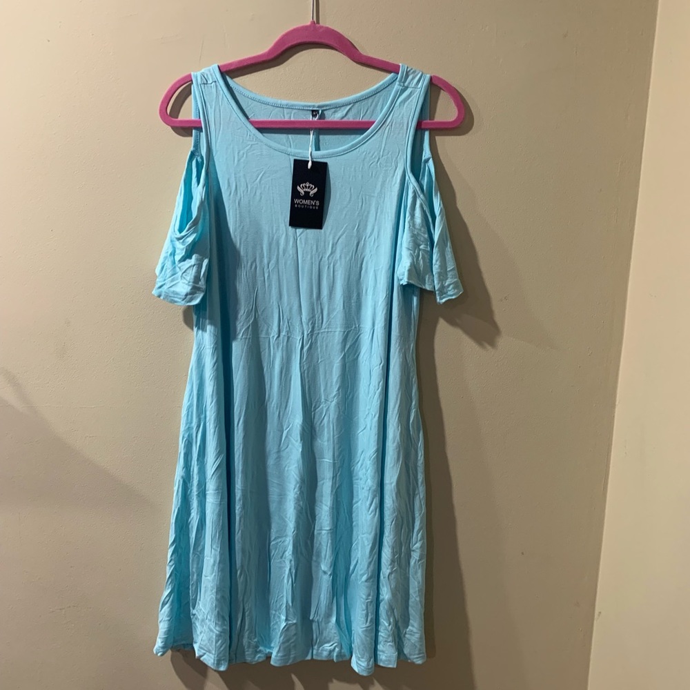 Women’s cold shoulder dress